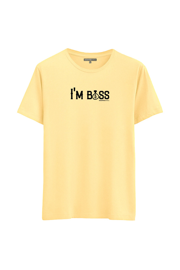 تي شيرت I'am Boos للجنسين - مقاس كبير