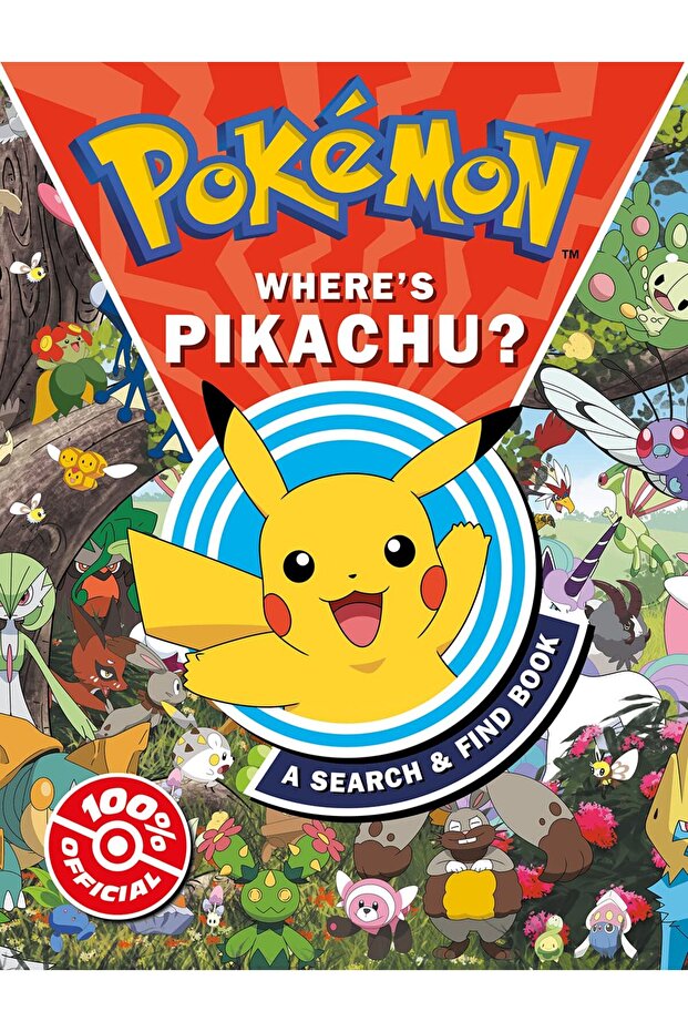 Pokémon Where’s Pikachu? A Search & Find Book