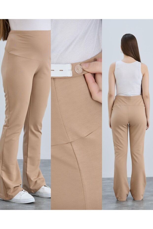 بنطلون حمل بأرجل إسبانية ممشطة - 2