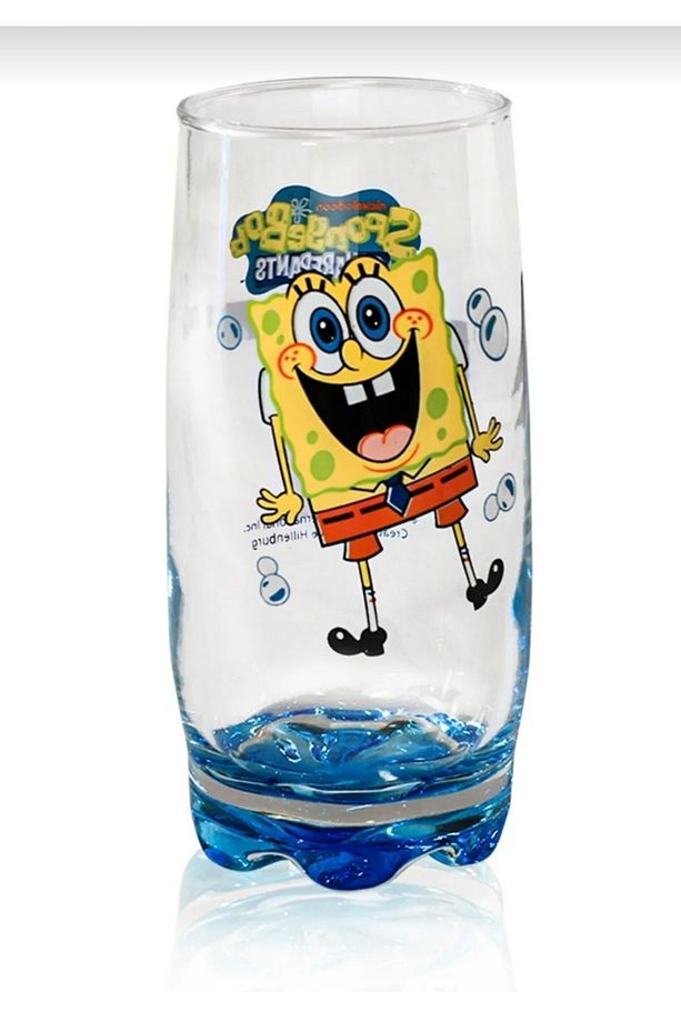 sünger bob meşrubat bardağı tekli - 1