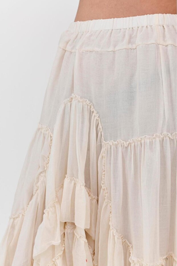 Kadın Kat Kat Etek - 3