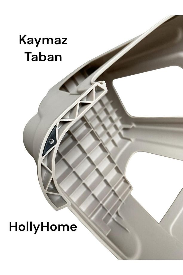 Merdivo Büyük Mavi Basamaklı Tabure Merdiven Kamp Ev Bahçe Tabure 42x44x44(H) Cm - 2
