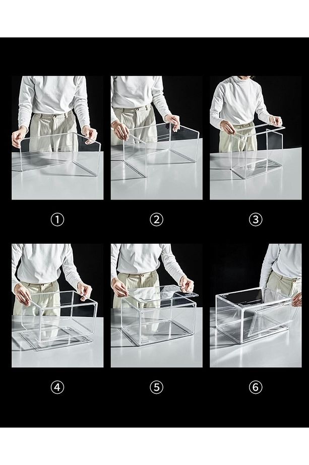 Sneakers Box Ayakkabı Kutusu Organizer (1 ADET) - 8