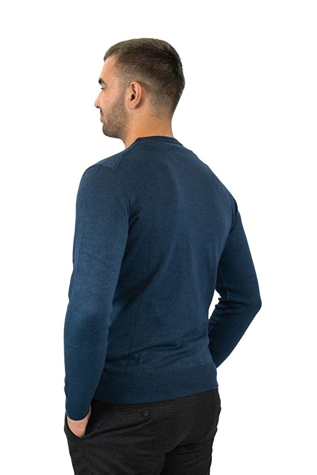 Interview O Yaka Düz Triko - 5