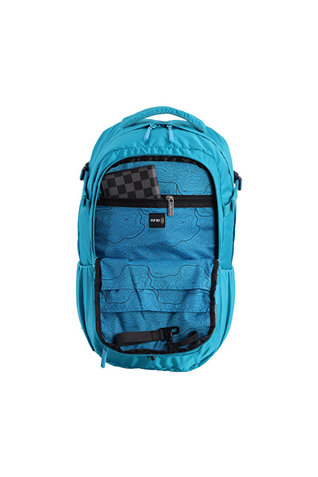 Outdoor 30L Backpack Blue for Adventure, Durable Lightweight Water Resistant - 8