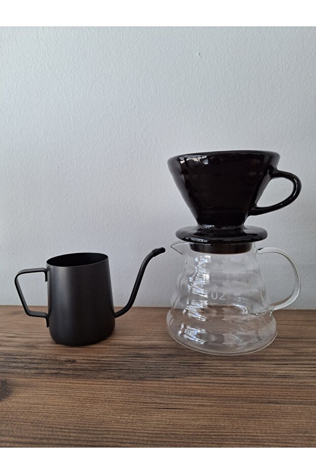 مجموعة تخمير لون القهوة V60 - 4