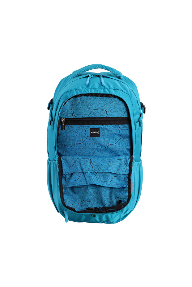 Outdoor 30L Backpack Blue for Adventure, Durable Lightweight Water Resistant - 7