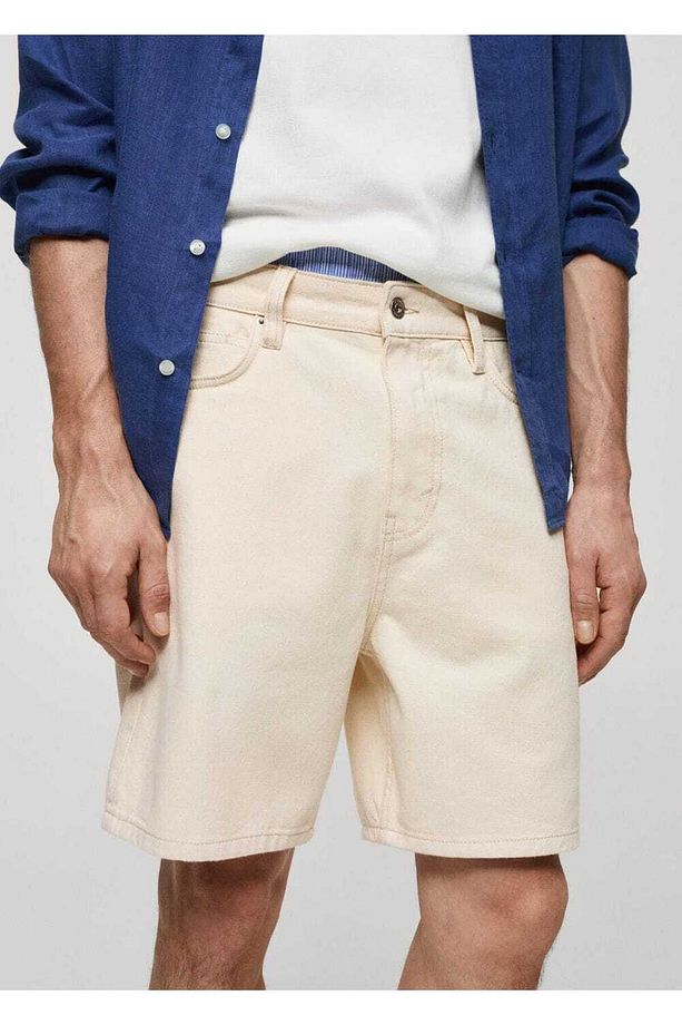 Regular Fit Denim Şort - 6