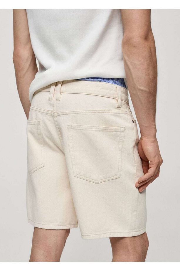 Regular Fit Denim Şort - 8
