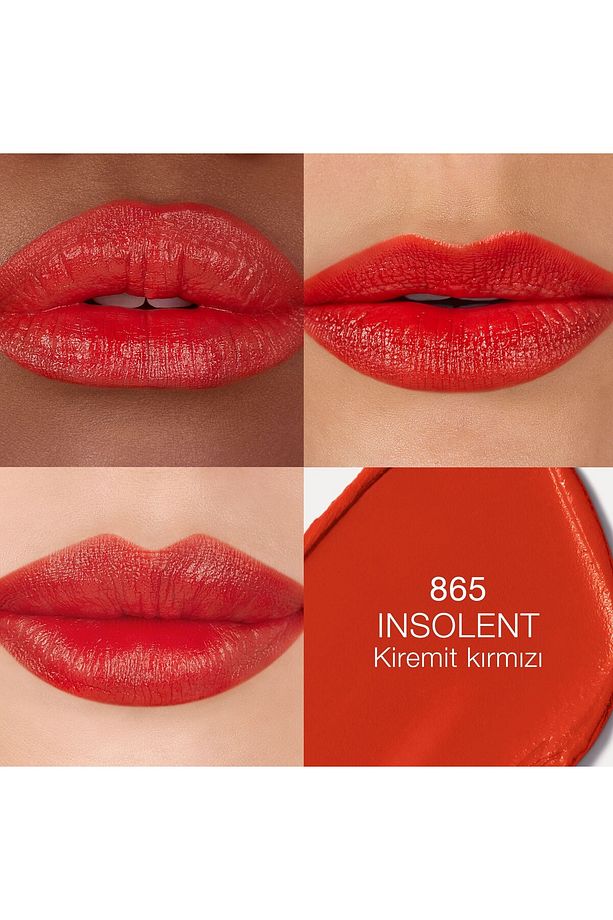 EXPLICIT LIPSTICK Konforlu Kullanıma Sahip Saten Bitişli Ruj Çekirdeği Yağı Hyaluronik Asit 3.8 g - 2