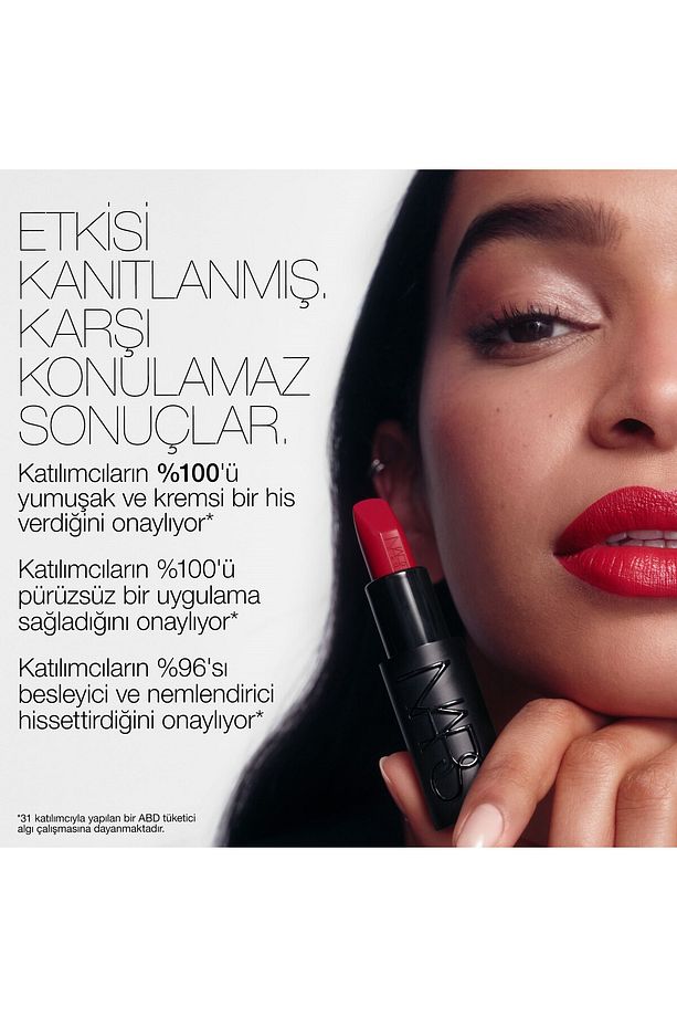 EXPLICIT LIPSTICK Konforlu Kullanıma Sahip Saten Bitişli Ruj Çekirdeği Yağı Hyaluronik Asit 3.8 g - 4