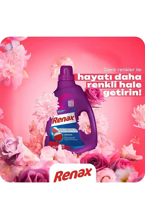 Sıvı Çamaşır Deterjanı Renkliler 2520 ml x 2 Adet - 4