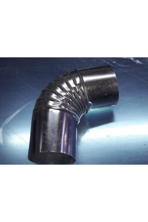 Mangal Dirseği 8. 8.5 Cm Çap Dirsek ( Eksiz ) Yan Boru Dirseği Eğri Boyun Deve Boynu - 1