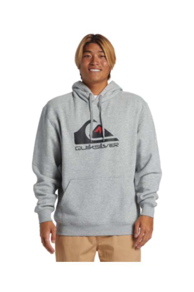 Big Logo Hoodie Men's Sweatshirt Aqyft03356-Sgrh Heritage Heather