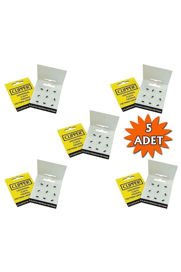 Çakmak Taşı 5 Paket 45 Adet Tüm Çakmaklar İçin Uyumlu - 1
