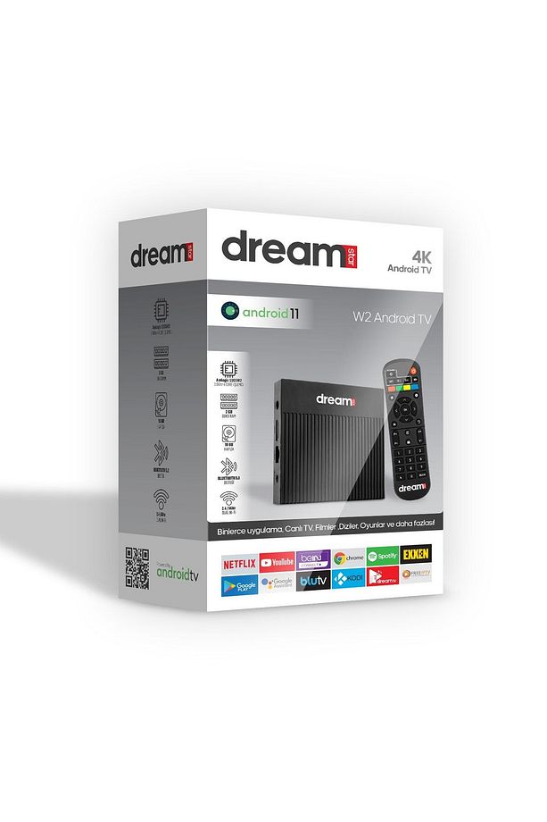 W2 Androıd 11 4k Androıd Tv Box - 1