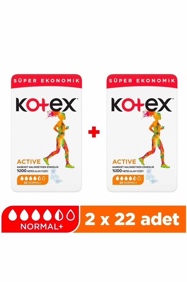Active Ped 22'li Normal - 2'li Paket - 2