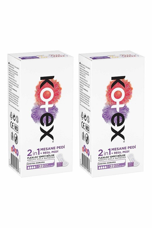 2 In 1 Regl Mesane 22'li Günlük Ped - 2'li Paket - 2