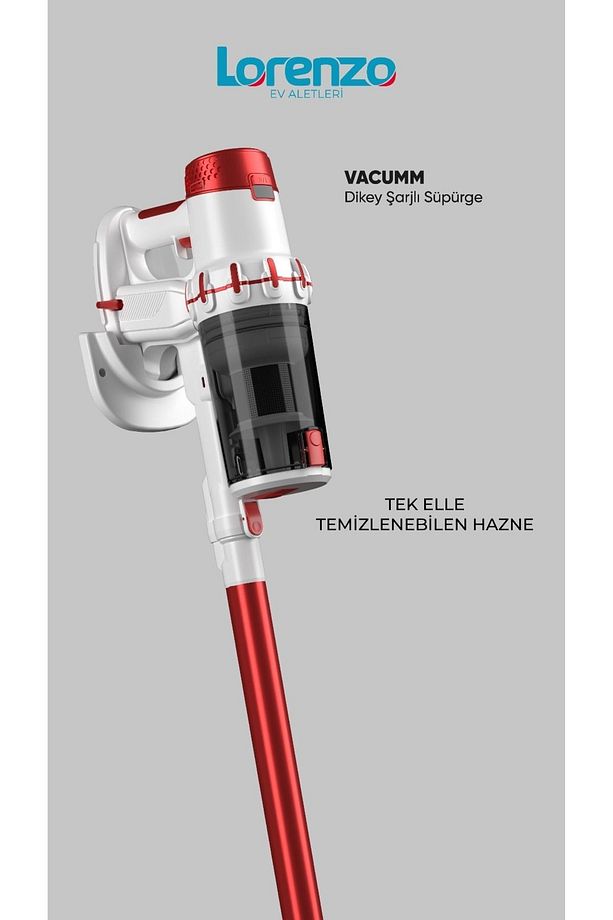 Lorenzo Vacumm Kablosuz Şarjlı Süpürge 2 In 1 - 3