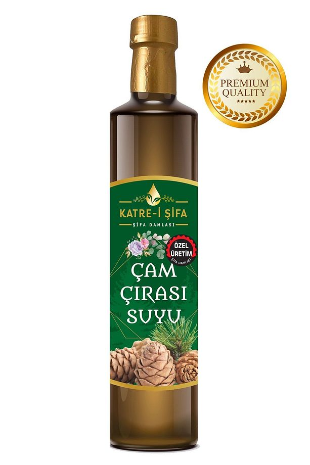 Özel Üretim Çam Çırası Suyu Çam Şişede 500 Ml - 1