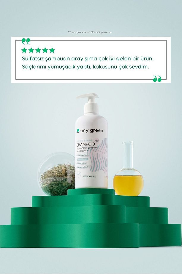 Güçlü Parlak Normal Saçlar Şampuan 500 ml - 5