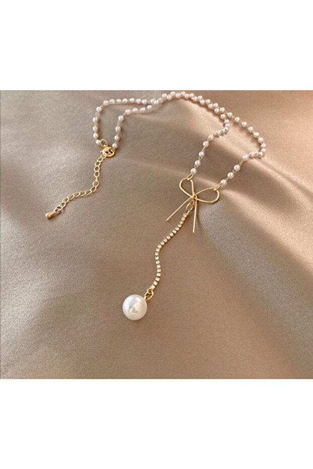 Helle Gold Kolye - 5