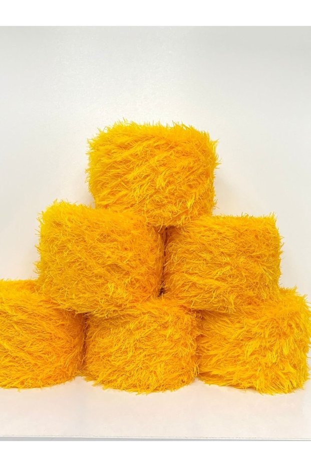 Yumoş Rabbit Hair Color Medium Yellow Visual Net 600 Gr