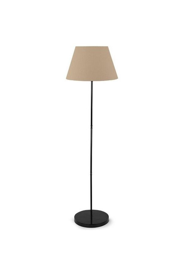 Siyah Gövdeli Metal Lambader Bej Başlık 7348 - 1
