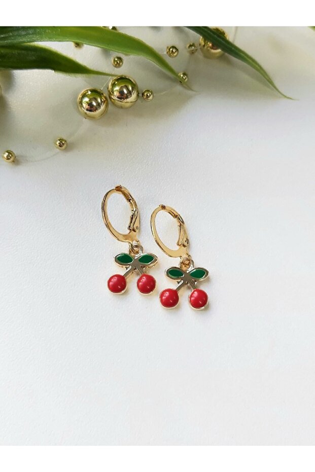 أقراط نمط الكرز - 1