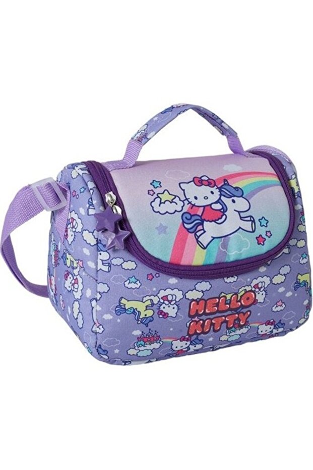 Σετ διατροφής Hello Kitty Purple School Backpack - 2