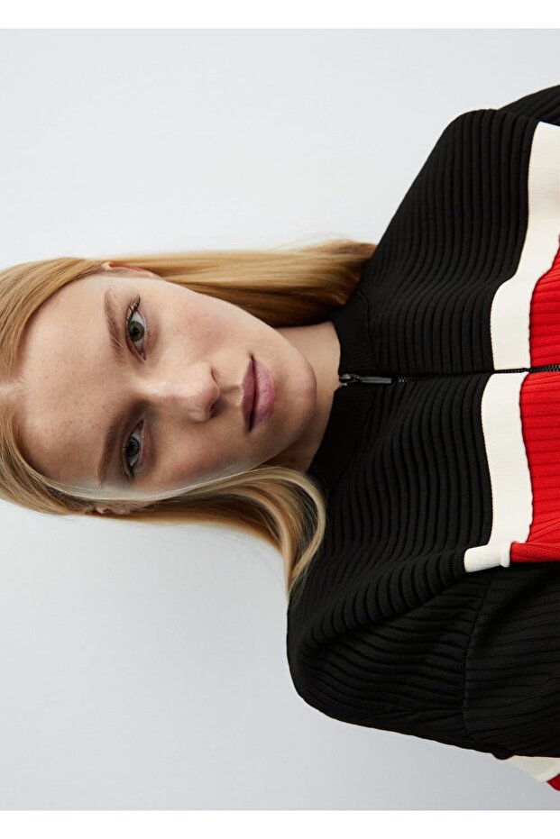 Ribana fermuarlı hırka - 6