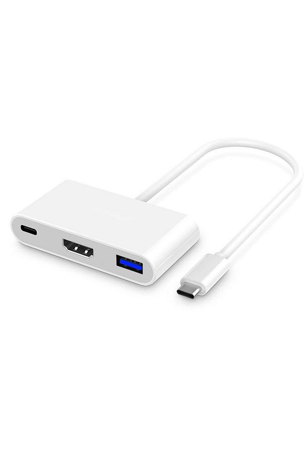 Hy-usbc20 1080p Metal Type-c To Hdmı Usb3,0 Pd Kablo - 1