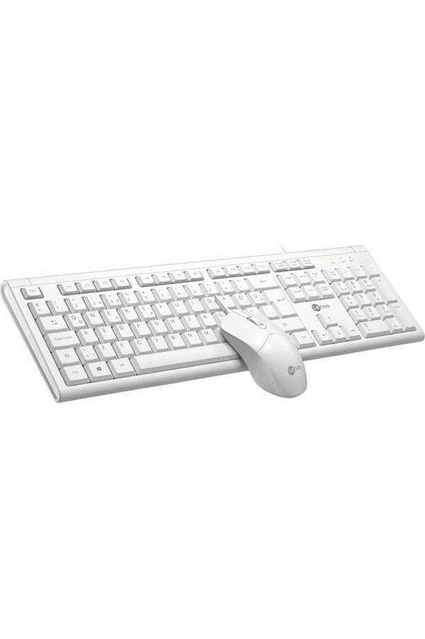 Lecoo Cm101 Usb Q Trk Optic Mouse Beyaz Multimedya Klavye - Mouse Set - 1