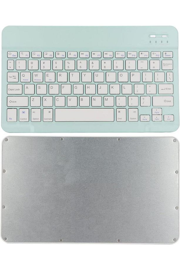 Smartab ST7160BK 7" Uyumlu Kablosuz Bluetooth Şarjlı Türkçe Q Klavye Mouse Seti - Yeşil - 8