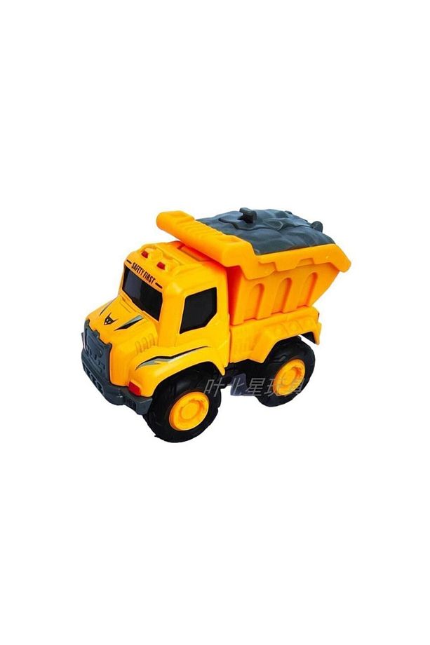 Kutulu 6'lı Metal İş Makineleri 0783-365, Birleşip Robot Olan 5'li Araba Seti - 7