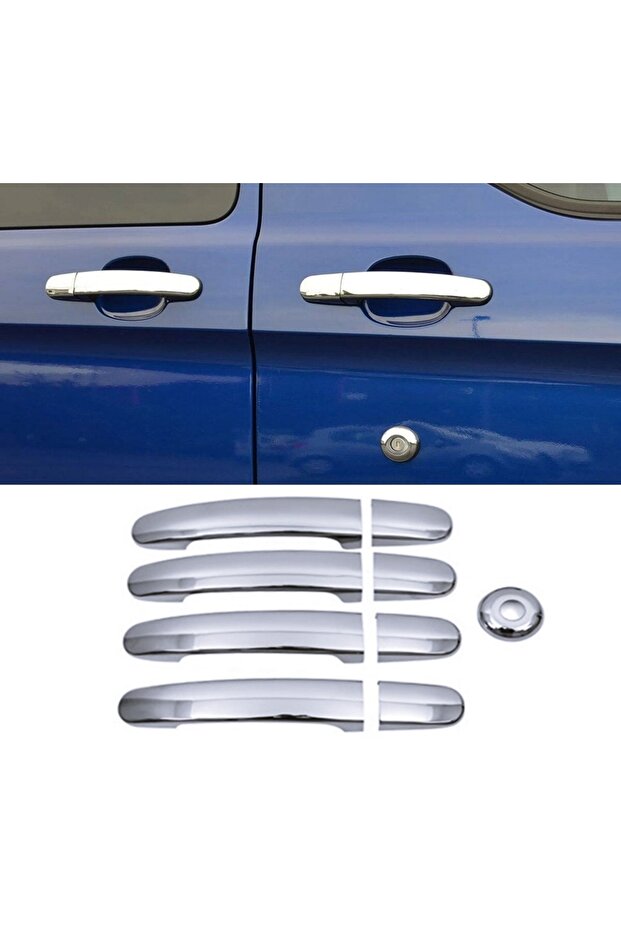 Transit Tourneo CUSTOM Krom Kapı Kolu 4 kapı P.çelik 2012 ve üzeri - 1