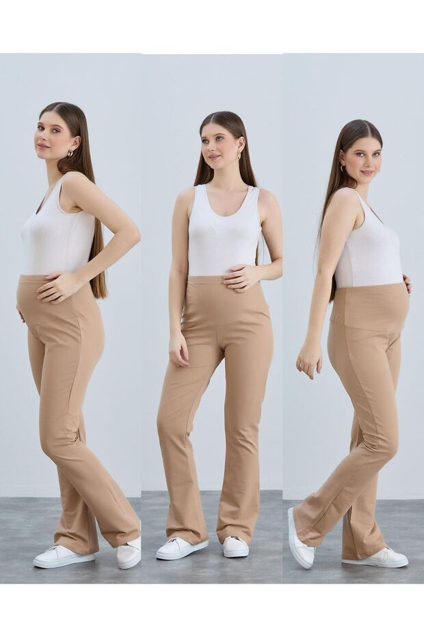 بنطلون حمل بأرجل إسبانية ممشطة - 6