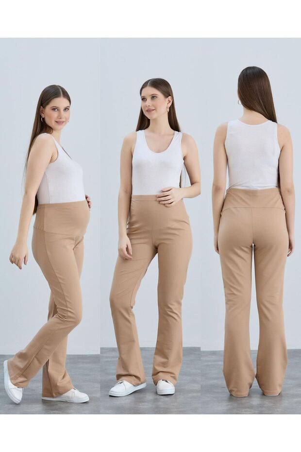 بنطلون حمل بأرجل إسبانية ممشطة - 3