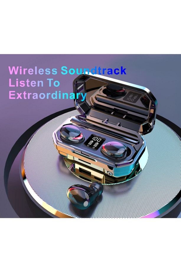 Intkoot M15 Tws 2000 Mah Powerbank Earbuds Bluetooth 5.0 Dokunmatik Kablosuz Kulaklık - 6
