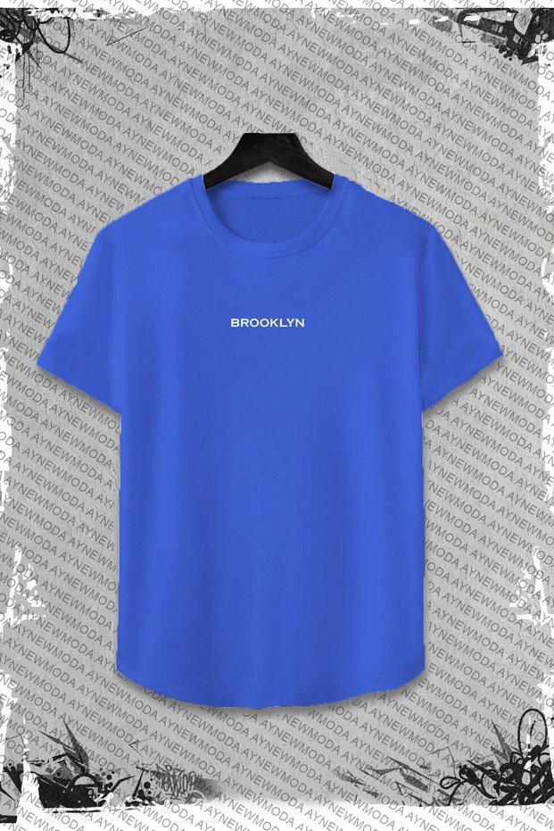 Unisex Brooklyn Printed Oversize T-Shirt