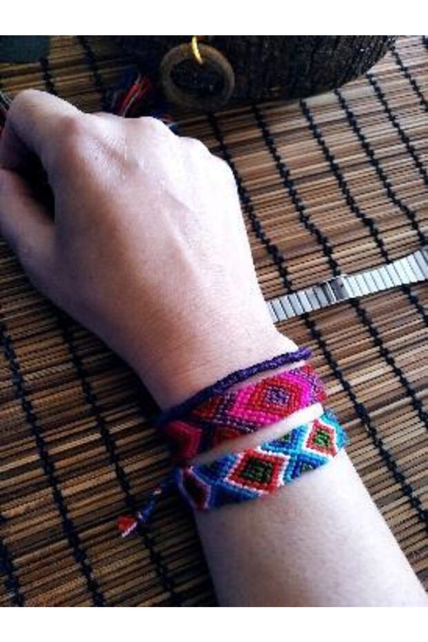 Ip Örgü Bileklik Ve Halhal - 2