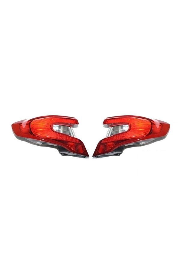 Fiat Egea Sedan Arka Dış Stop Lambası Sağ Ve Sol Set Takım 2015-2020 (52102965 - 52102967) Uyumlu - 1