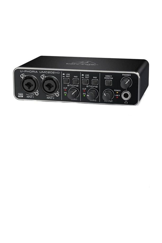 2 Giriş 2 Çıkış Usb Stüdyo Ses Kartı Umc202hd - 2