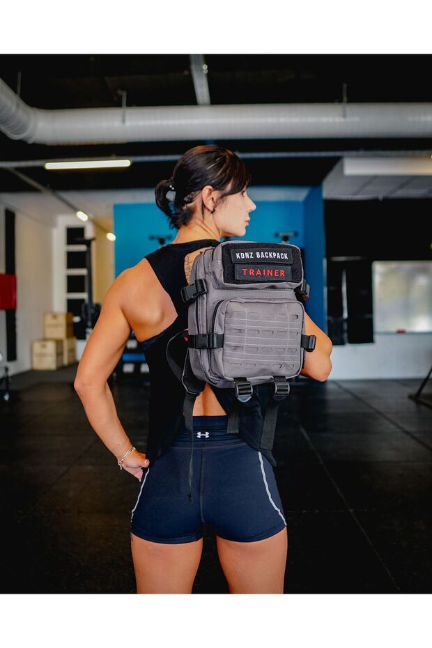 EVO 2.0 MINI 9LT ANTHRACITE BACKPACK WITH 1 PATCH GIFT - 4