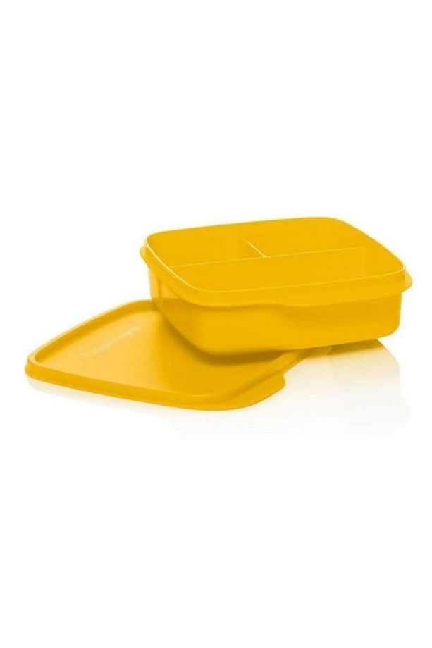 Bölmeli Beslenme Kutusu 550 Ml Sarı Kahvaltı Tabağı Hsgl - 4