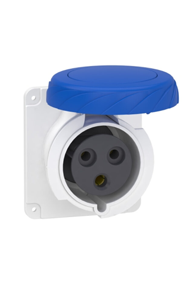 3X32A Machine Socket - Single Phase Fast Connection, Ip67