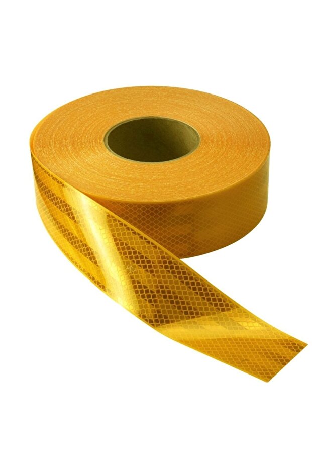 10 Meters Strip Tape - Strip Reflector - Reflective Tape - Trailer Reflector - E Certificate - Yellow