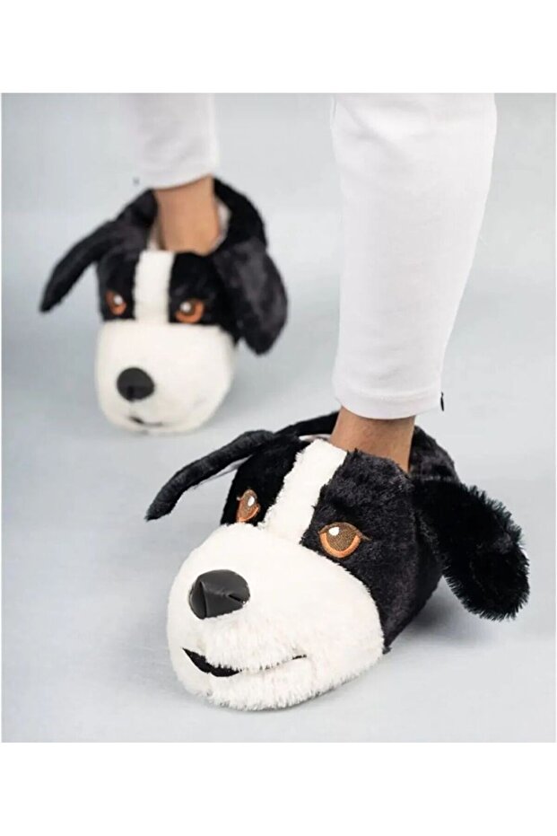 KAYMAZ TABAN BÜYÜK NUMARA UNİSEX EV AYAKKABISI PANDUF - 3