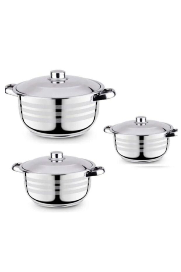 Tencere Seti 20cm 22cm 24cm - 1