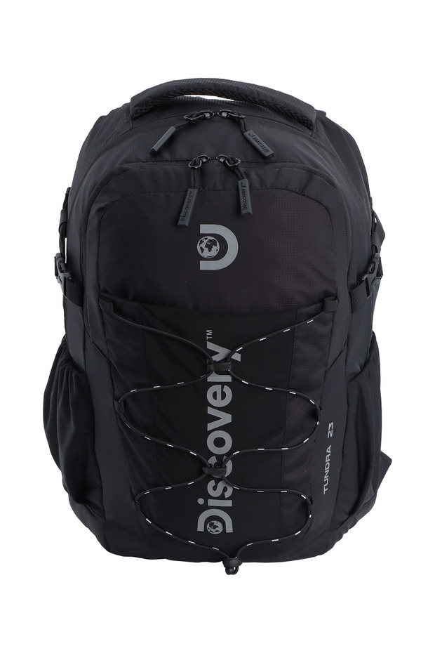 Outdoor 23L Backpack Black for Adventure, Durable Lightweight Water Resistant